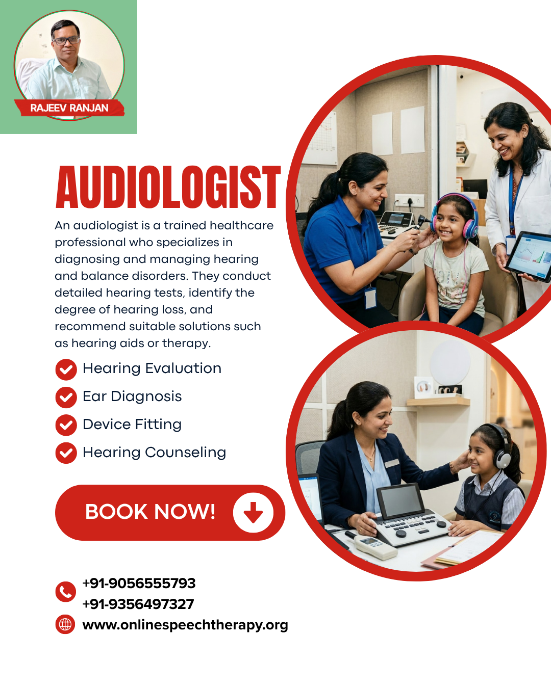 best audilogist in ludiana Rajeev Ranjan